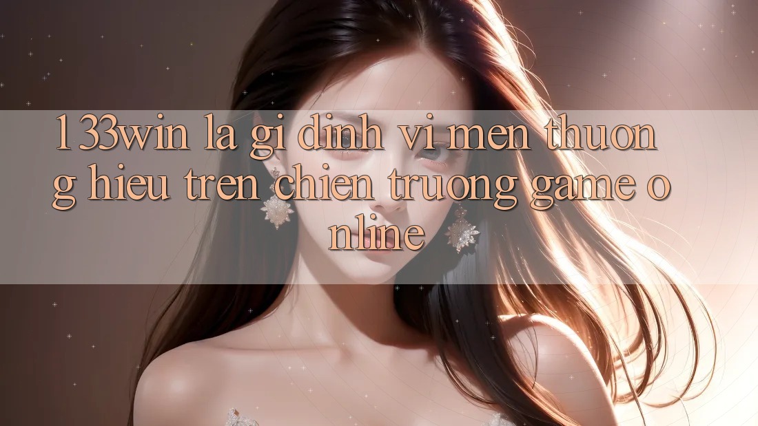 1. 33win Là Gì? Định Vị Mến thương Hiệu Trên Chiến trường Game Online