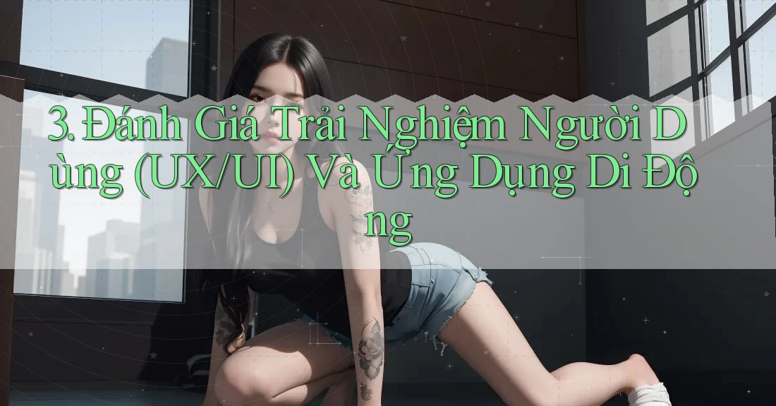 3. Đánh Giá Trải Nghiệm Người Dùng (UX/UI) Và Ứng Dụng Di Động