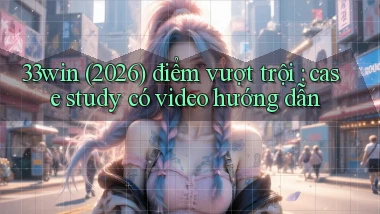 33win (2026) điểm vượt trội case study có video hướng dẫn