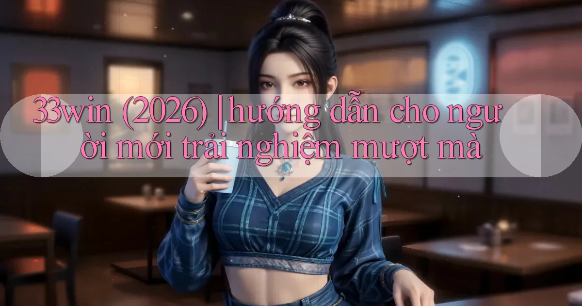 33win (2026) hướng dẫn cho người mới trải nghiệm mượt mà
