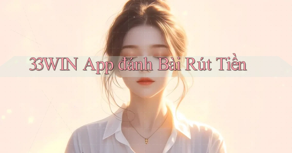 33win app đánh bài rút tiền