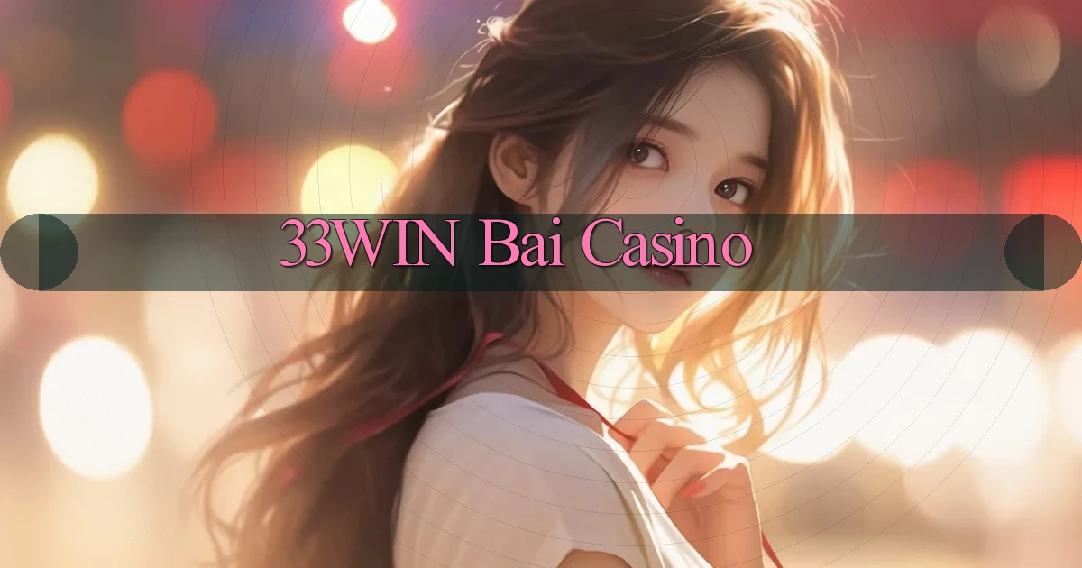 33win bài casino