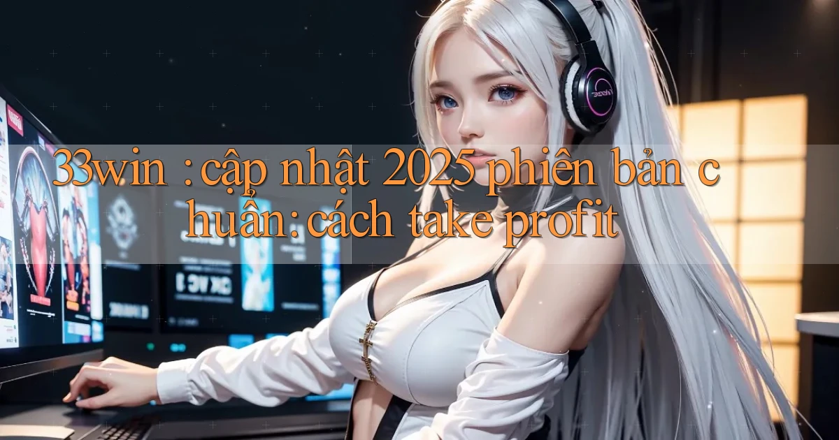 33win cập nhật 2025 phiên bản chuẩn cách take profit