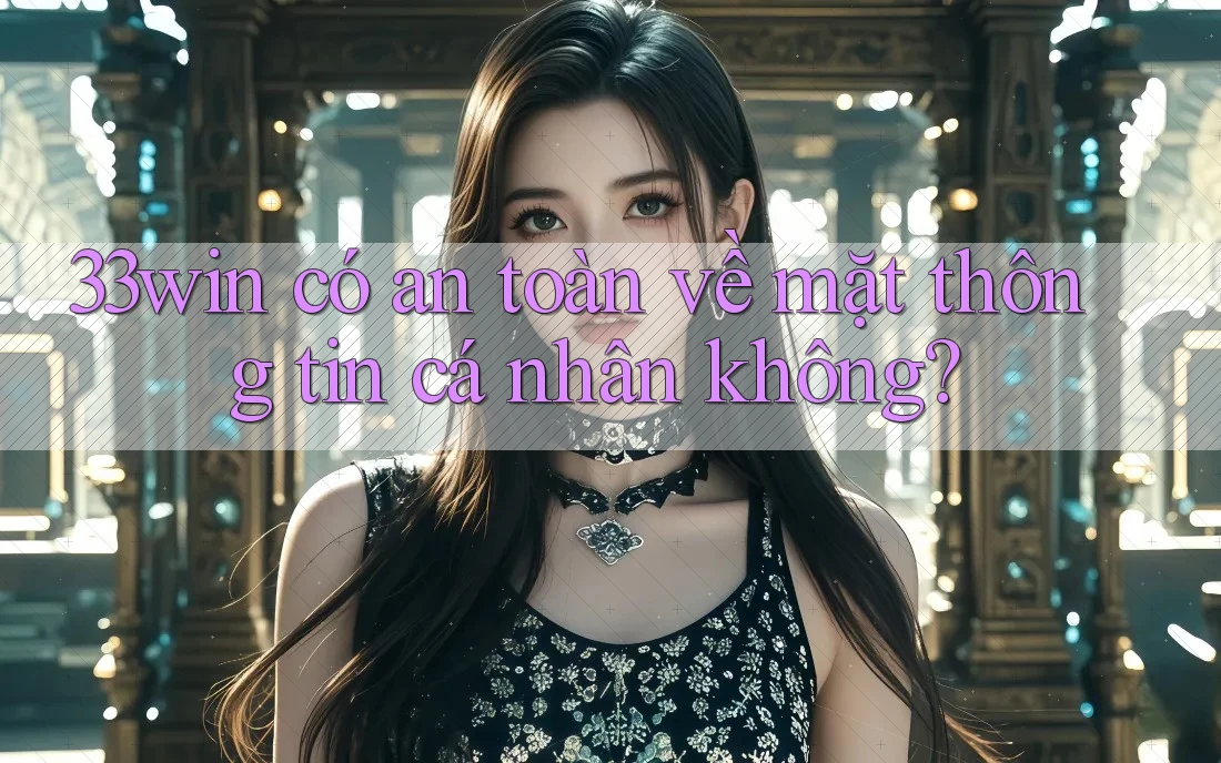 33win có an toàn về mặt thông tin cá nhân không?