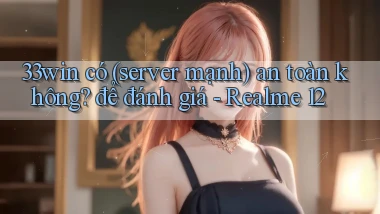 33win có (server mạnh) an toàn không để đánh giá   Realme 12