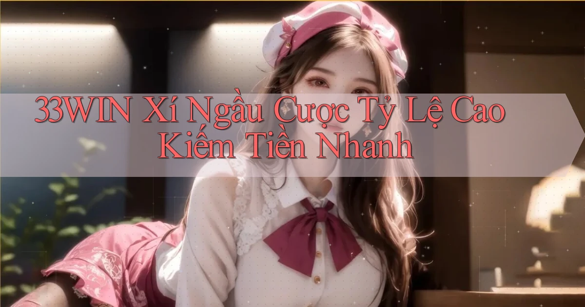 33win  xí ngầu cược tỷ lệ cao kiếm tiền nhanh