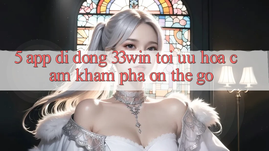 5. App Di Động 33win - Tối Ưu Hóa Cảm khám phá “On-The-Go”