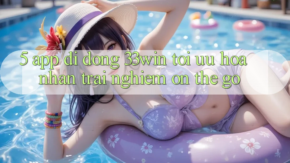 5. App Di Động 33win - Tối Ưu Hóa Nhận trải nghiệm “On-The-Go” 5. App Di Động 33win - Tối Ưu Hóa Nhận trải nghiệm “On-The-Go”