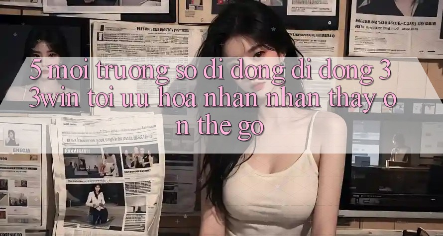 5. Môi trường số di động Di Động 33win - Tối Ưu Hóa Nhận nhận thấy “On-The-Go” 5. Môi trường số di động Di Động 33win - Tối Ưu Hóa Nhận nhận thấy “On-The-Go”