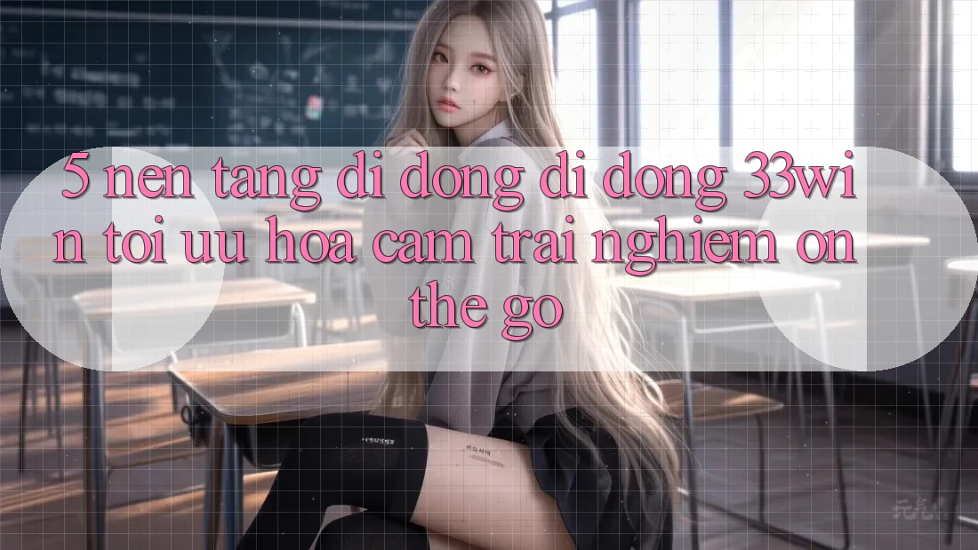 5. Nền tảng di động Di Động 33win - Tối Ưu Hóa Cảm trải nghiệm “On-The-Go”