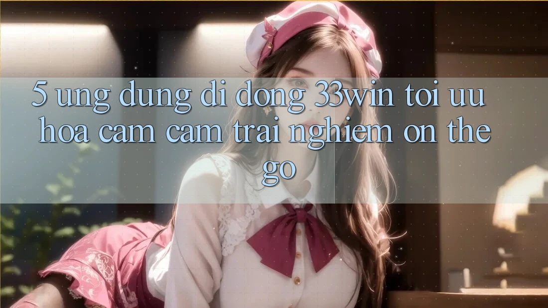 5. Ứng Dụng Di Động 33win - Tối Ưu Hóa Cảm cảm trải nghiệm “On-The-Go”