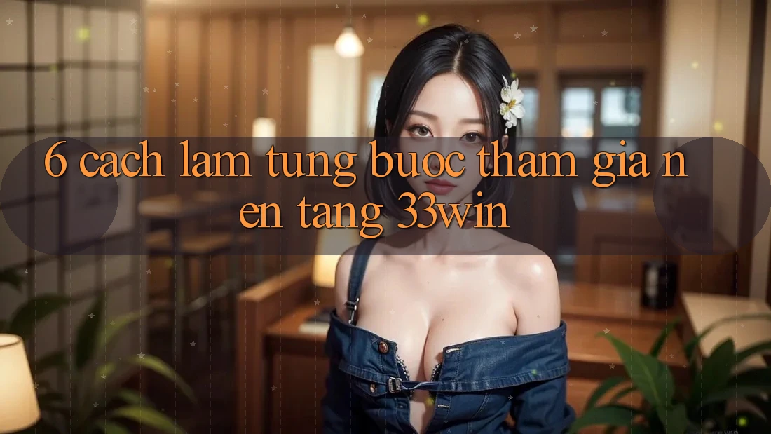 6. Cách làm Từng Bước Tham Gia Nền Tảng 33win