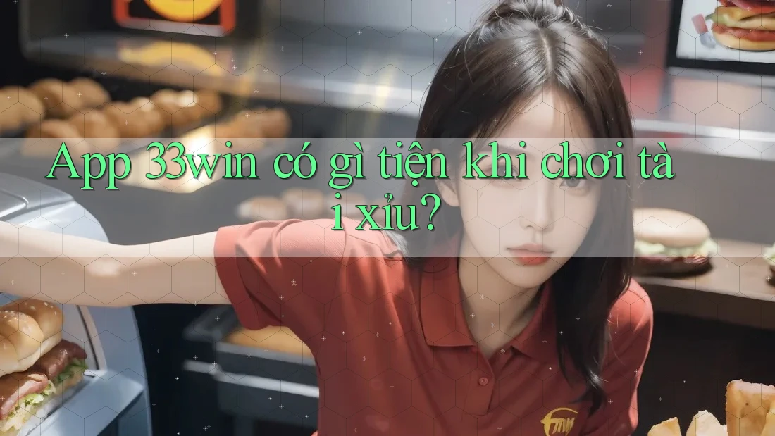 App 33win có gì tiện khi chơi tài xỉu?