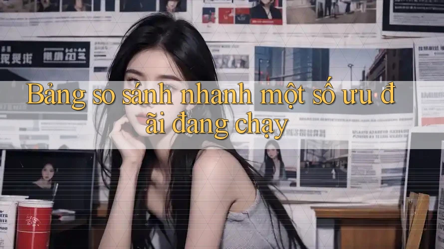 Bảng so sánh nhanh một số ưu đãi đang chạy