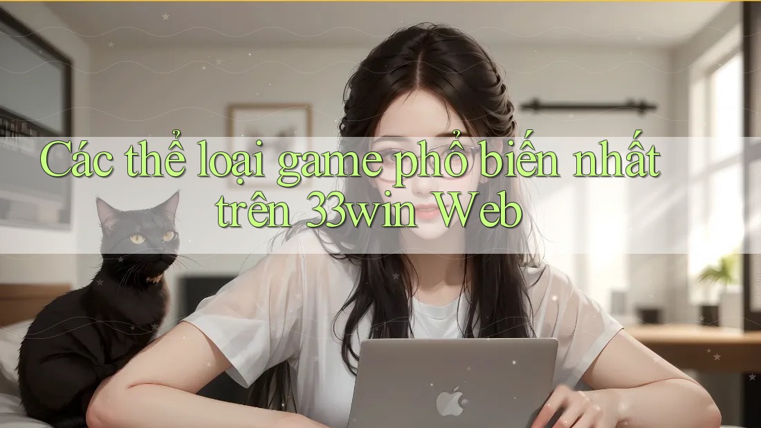 Các thể loại game phổ biến nhất trên 33win Web