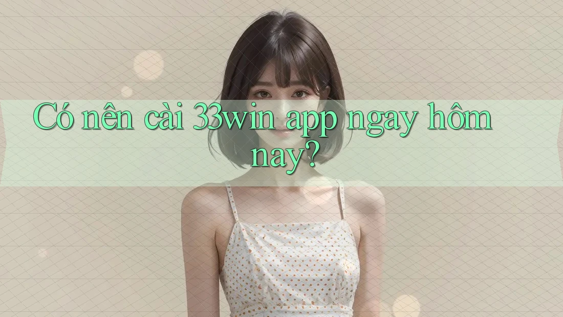 Có nên cài 33win app ngay hôm nay?