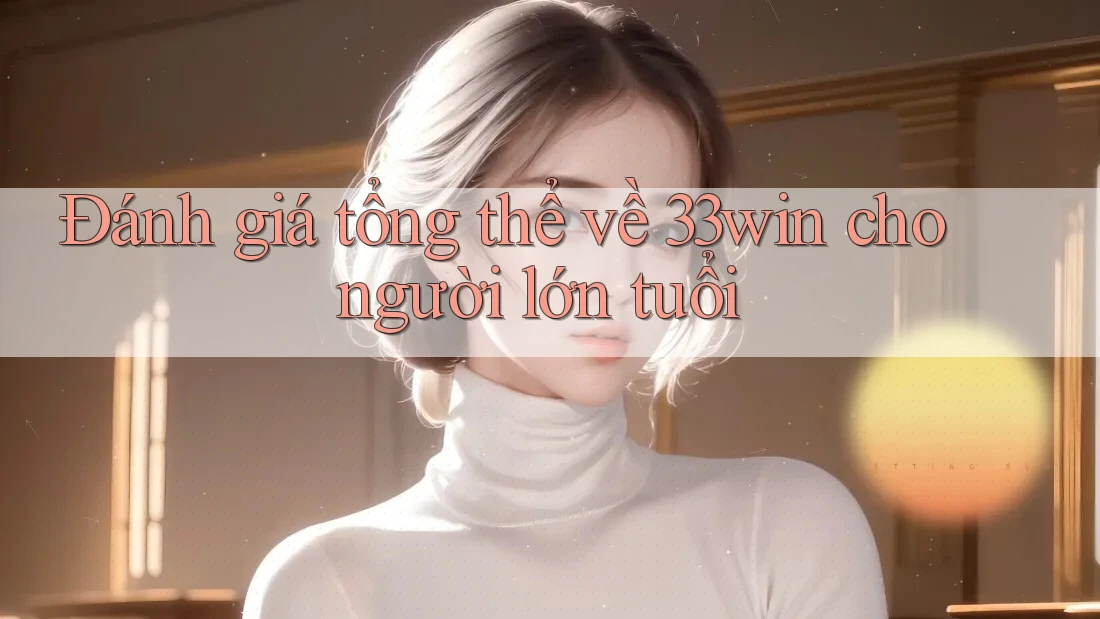 Đánh giá tổng thể về 33win cho người lớn tuổi Đánh giá tổng thể về 33win cho người lớn tuổi