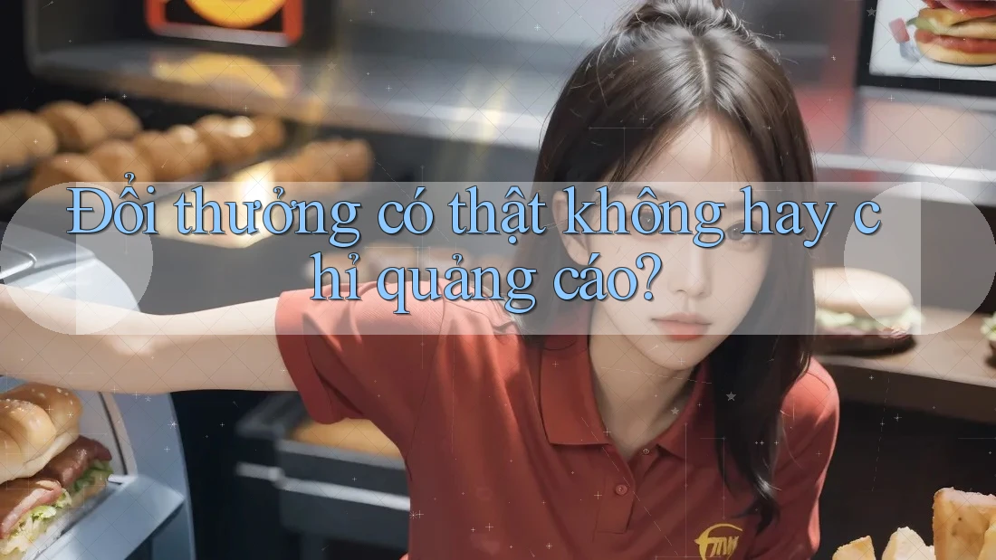 Đổi thưởng có thật không hay chỉ quảng cáo?