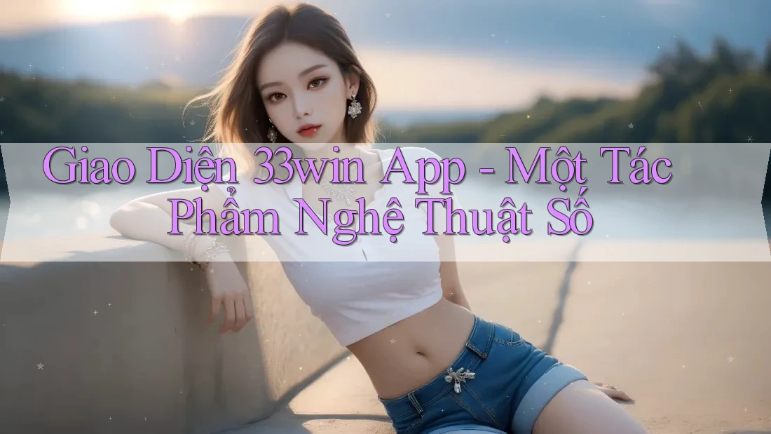 Giao Diện 33win App - Một Tác Phẩm Nghệ Thuật Số
