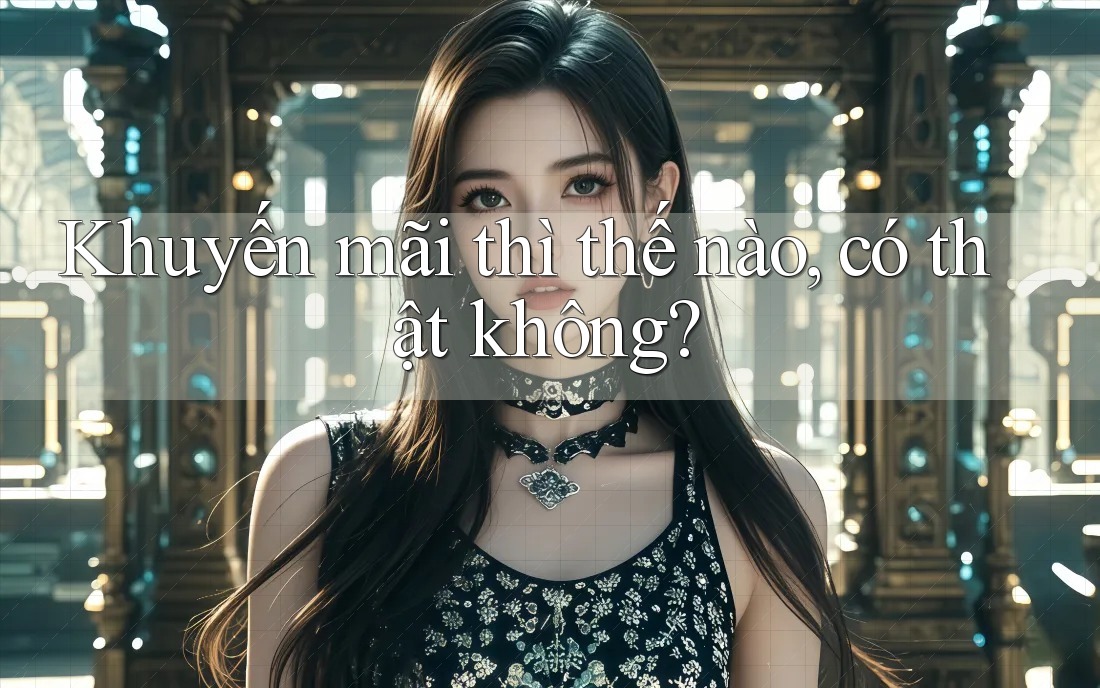 Khuyến mãi thì thế nào, có thật không?