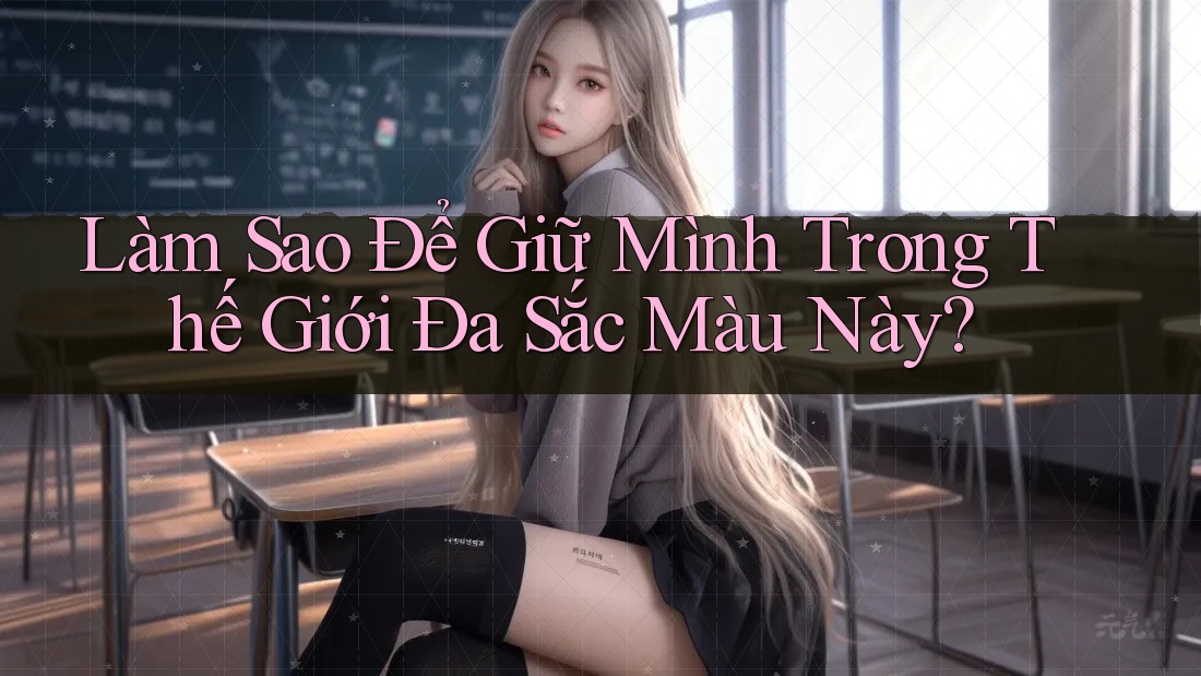Làm Sao Để Giữ Mình Trong Thế Giới Đa Sắc Màu Này?