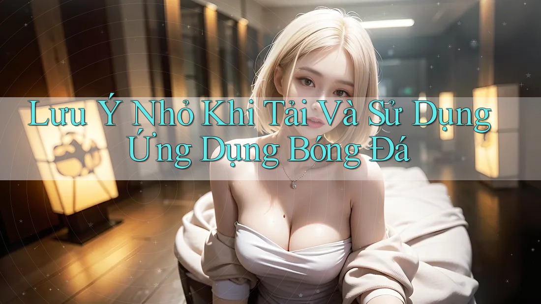 Lưu Ý Nhỏ Khi Tải Và Sử Dụng Ứng Dụng Bóng Đá Lưu Ý Nhỏ Khi Tải Và Sử Dụng Ứng Dụng Bóng Đá