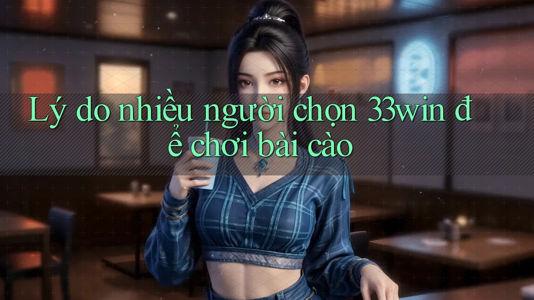 Lý do nhiều người chọn 33win để chơi bài cào