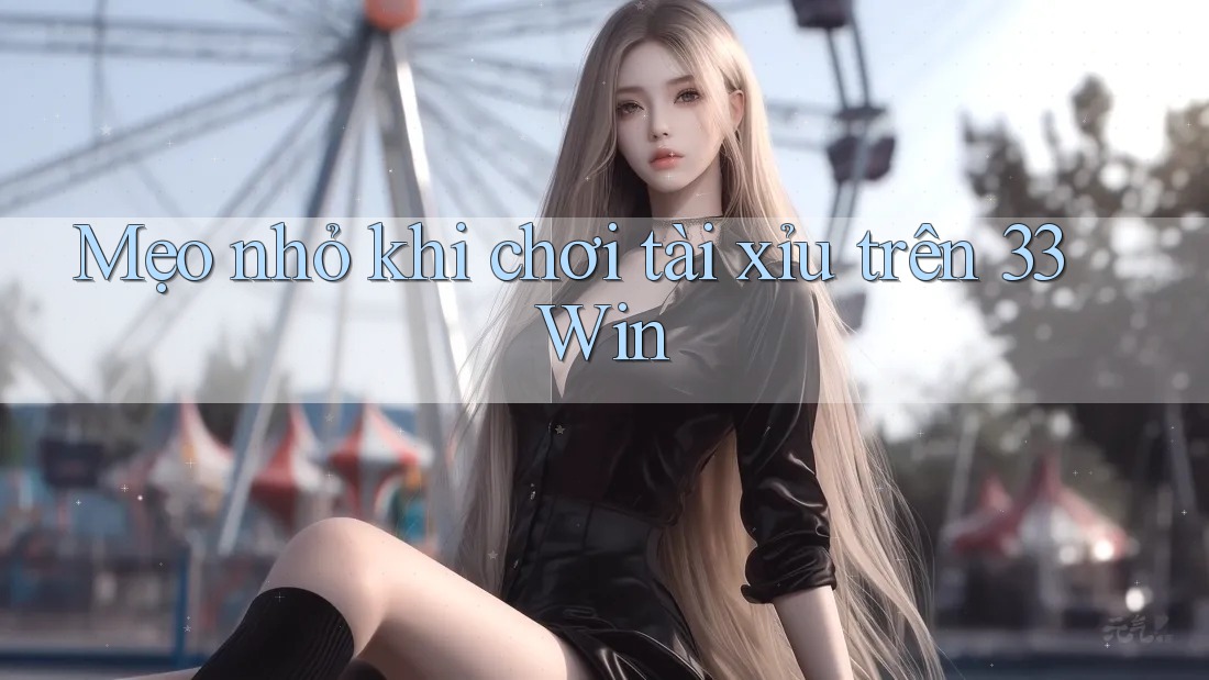 Mẹo nhỏ khi chơi tài xỉu trên 33Win