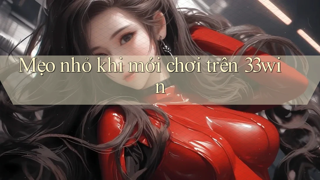 Mẹo nhỏ khi mới chơi trên 33win