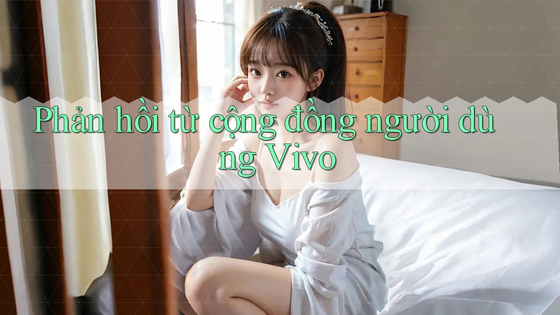 Phản hồi từ cộng đồng người dùng Vivo Phản hồi từ cộng đồng người dùng Vivo