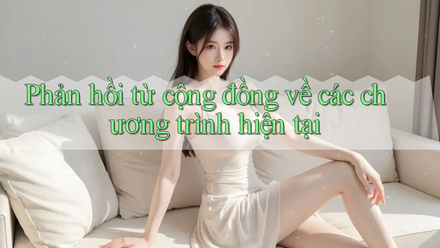 Phản hồi từ cộng đồng về các chương trình hiện tại