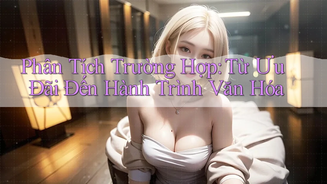 Phân Tích Trường Hợp: Từ Ưu Đãi Đến Hành Trình Văn Hóa