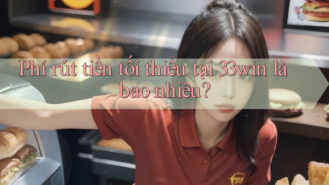 Phí rút tiền tối thiểu tại 33win là bao nhiêu?