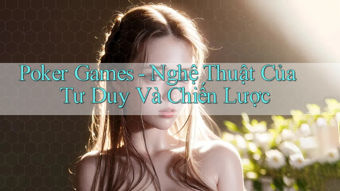 Poker Games - Nghệ Thuật Của Tư Duy Và Chiến Lược Poker Games - Nghệ Thuật Của Tư Duy Và Chiến Lược