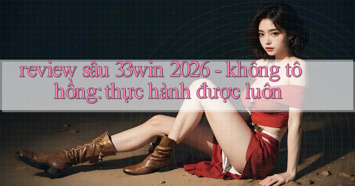 review sâu 33win 2026   không tô hồng thực hành được luôn