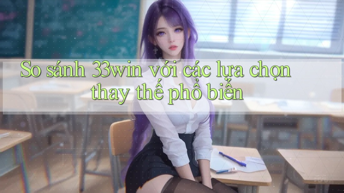 So sánh 33win với các lựa chọn thay thế phổ biến So sánh 33win với các lựa chọn thay thế phổ biến