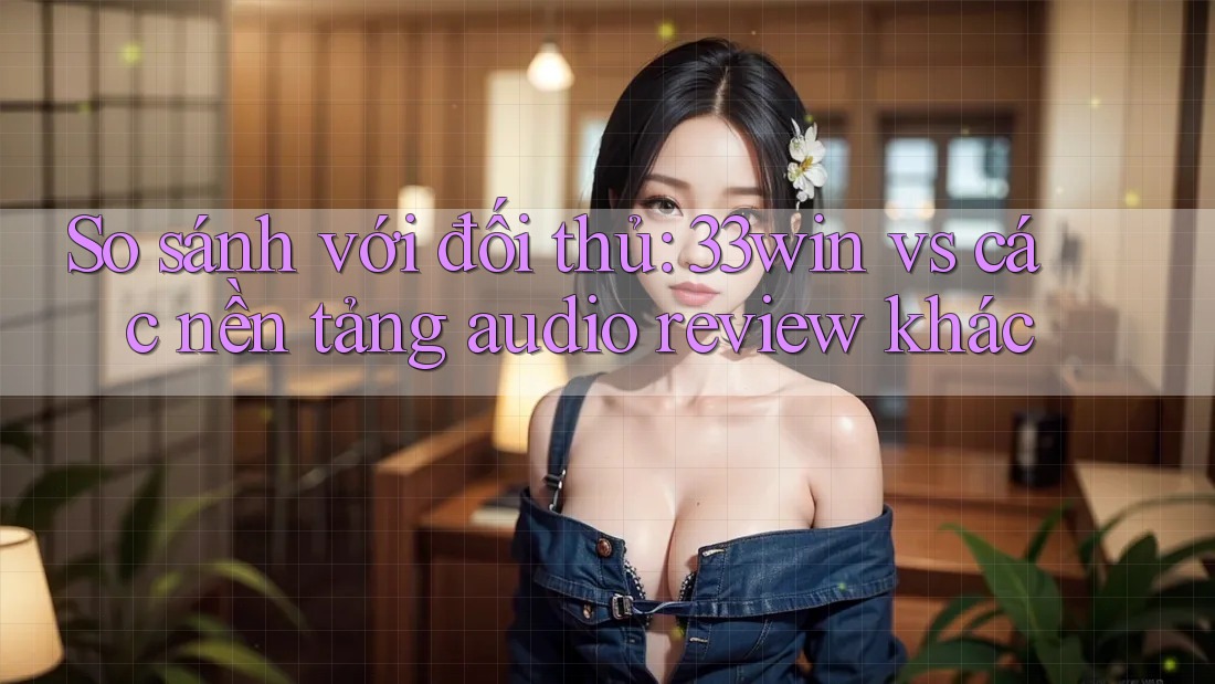 So sánh với đối thủ: 33win vs các nền tảng audio review khác
