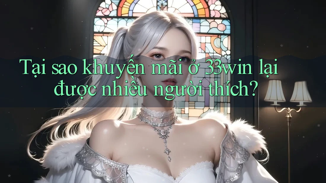 Tại sao khuyến mãi ở 33win lại được nhiều người thích?