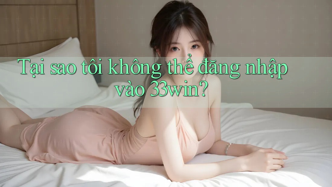 Tại sao tôi không thể đăng nhập vào 33win?