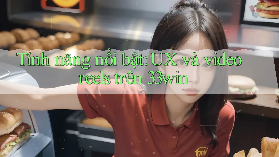 Tính năng nổi bật: UX và video reels trên 33win
