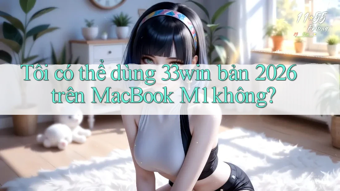 Tôi có thể dùng 33win bản 2026 trên MacBook M1 không?