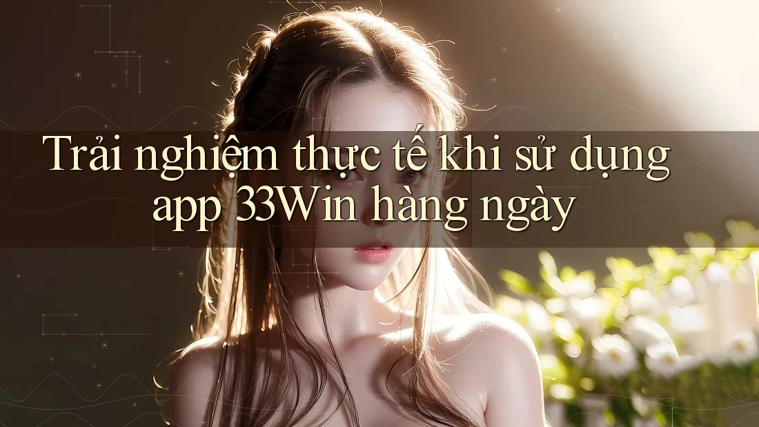 Trải nghiệm thực tế khi sử dụng app 33Win hàng ngày