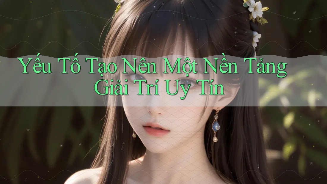 Yếu Tố Tạo Nên Một Nền Tảng Giải Trí Uy Tín